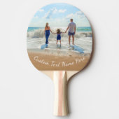 カスタム写真卓球ラケットお客様の写真と文字 卓球ラケット (正面)