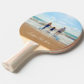 カスタム写真卓球ラケットお客様の写真と文字 卓球ラケット (正面アングル)