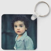 カスタム写真可愛いキッズ両面お客様自身で作成 キーホルダー (裏面)