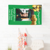 カスタム写真名スクール卒業2021年Bann 横断幕 (インサイチュ)