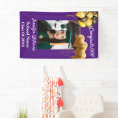 カスタム写真名スクール卒業2021年Bann 横断幕 (インサイチュ)