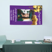 カスタム写真名スクール卒業2021年Bann 横断幕 (トレードショー)