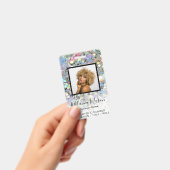 カスタム写真名ホログラフィックグリッタースタッフ バッジ (Handheld)