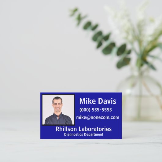 カスタム写真名刺 名刺 (スタンド正面)