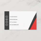 カスタム写真名刺 名刺 (裏面)