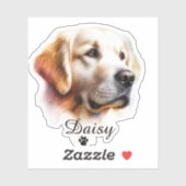 カスタム写真名防水ビニールステッカー シール (シート)