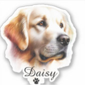 カスタム写真名防水ビニールステッカー シール (正面)