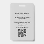 カスタム写真実在地名 バッジ (裏面)