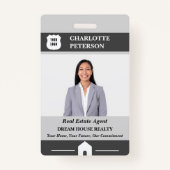 カスタム写真実在地名 バッジ (正面)