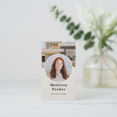 カスタム写真実在所管理者 名刺 (スタンド正面)