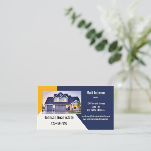 カスタム写真実在遺産名刺 名刺 (スタンド正面)