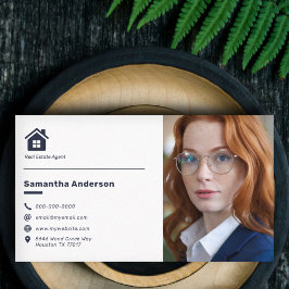 カスタム写真実在- Estate Agent 名刺