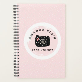 カスタム写真家カメラロゴアポイントメント本 プランナー手帳