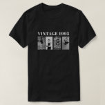 カスタム写真年ヴィンテージ1995 30th 40th Birthday Tシャツ<br><div class="desc">カスタム写真年ヴィンテージ1995 30th 40th誕生日プレゼント</div>