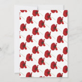 カスタム写真愛国米国退役軍人ディナー 招待状 (裏面)