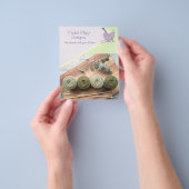 カスタム写真手作り糸クラフト事業 チラシ (手)