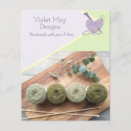 カスタム写真手作り糸クラフト事業 チラシ