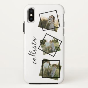 カスタム写真手書き名家族I携帯ケース iPhone X ケース