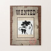 カスタム写真指名手配ジグソーパズルギフトおもしろい ジグソーパズル (縦)