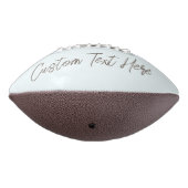 カスタム写真文字サッカーあなたのお気に入りの写真 アメリカンフットボール (回転270)