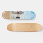 カスタム写真文字スケートボードのお気に入りの写真 スケートボード (横)