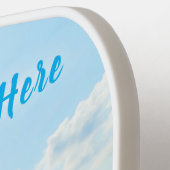 カスタム写真文字ピックボールあなたの写真パドル ピックルボールラケット (左詳細)