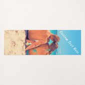 カスタム写真文字ヨガマットあなたの写真お気に入りの ヨガマット (裏面(横))