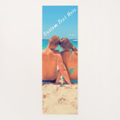 カスタム写真文字ヨガマットあなたの写真お気に入りの ヨガマット (裏面)