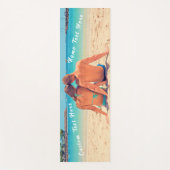 カスタム写真文字ヨガマットあなたの写真お気に入りの ヨガマット (正面)