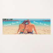 カスタム写真文字ヨガマットあなたの写真お気に入りの ヨガマット (正面(横))