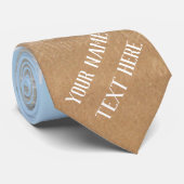 カスタム写真文字名ネックタイあなたの写真デザイン ネクタイ (ロール)