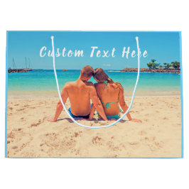 カスタム写真文字抱き枕Your Favotite Photos ラージペーパーバッグ