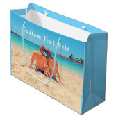 カスタム写真文字抱き枕Your Favotite Photos ラージペーパーバッグ (正面アングル)