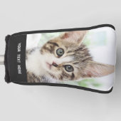 カスタム写真文字独自の作成パーソナライズされた ゴルフヘッドカバー (正面)