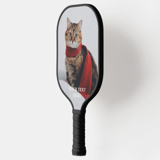 カスタム写真文字独自の作成パーソナライズされた ピックルボールラケット (左)