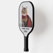 カスタム写真文字独自の作成パーソナライズされた ピックルボールラケット (左)