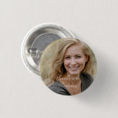 カスタム写真文字誕生日 缶バッジ (正面&裏面)