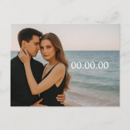 カスタム写真日付はがきを保存 案内ポストカード