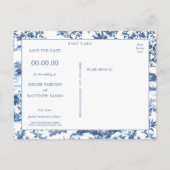 カスタム写真日付はがきを保存 案内ポストカード (裏面)