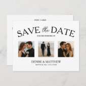 カスタム写真日付はがきを保存 案内ポストカード (正面/裏面)