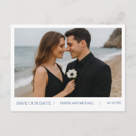 カスタム写真日付はがきを保存 案内ポストカード