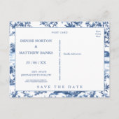 カスタム写真日付はがきを保存 案内ポストカード (裏面)