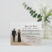 カスタム写真日付はがきを保存 案内ポストカード (スタンド正面)