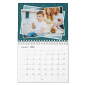 カスタム写真明るい色2021ファミリー カレンダー (1月 2026)
