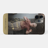 カスタム写真最高のおばあん台本の名前パーソナライズされた Case-Mate iPhoneケース (裏面(横))