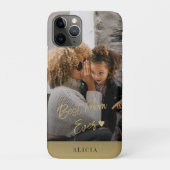 カスタム写真最高ののmomスクリプト名パーソナライズされた Case-Mate iPhoneケース (裏)