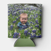 カスタム写真最高のダディお父さんの日 缶クーラー (正面)