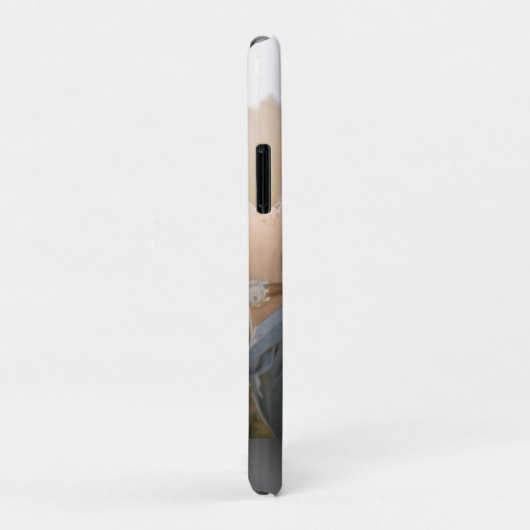 カスタム写真最高のパパのスクリプト名パーソナライズされた Case-Mate iPhoneケース (裏面/右)