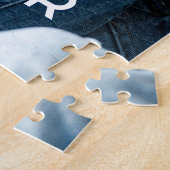 カスタム写真最高の母 ジグソーパズル (側面)