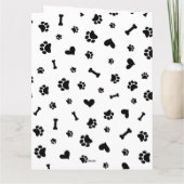 カスタム写真最高の犬の母なる日 カード (裏面)